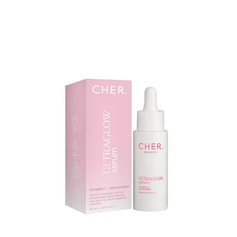 CHER Dieciocho Ultraglow Serum x 30ml.