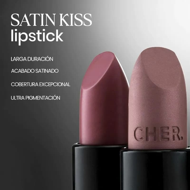 Cher Satin Kiss Lipstick 2 Rosewood
