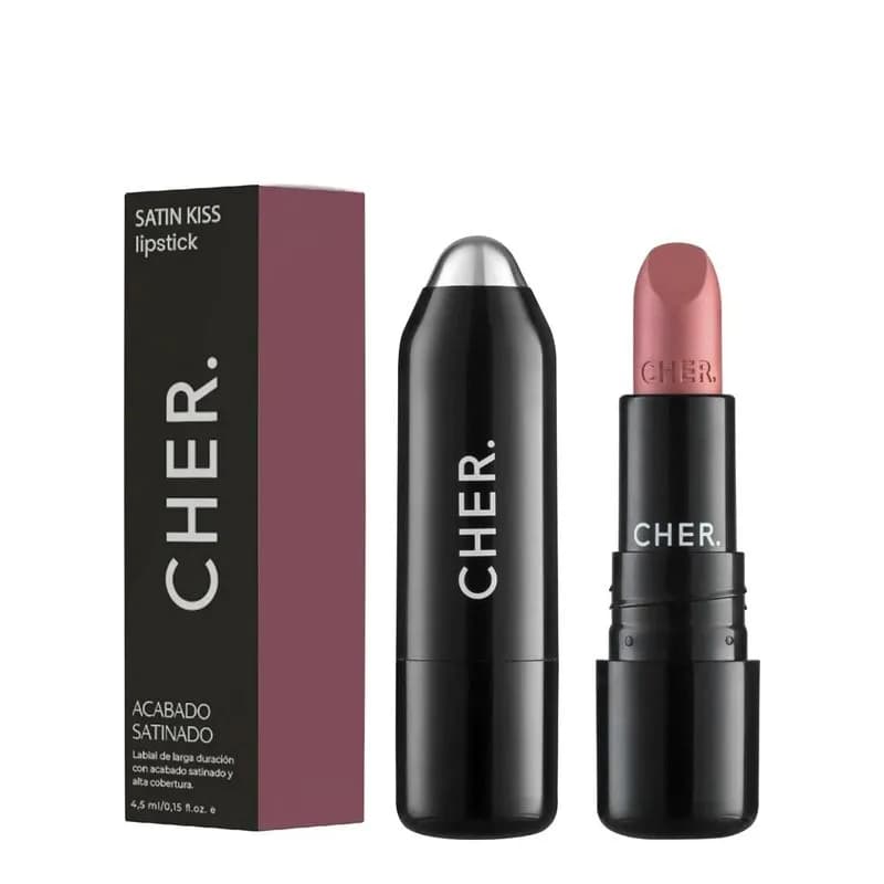 Cher Satin Kiss Lipstick 2 Rosewood