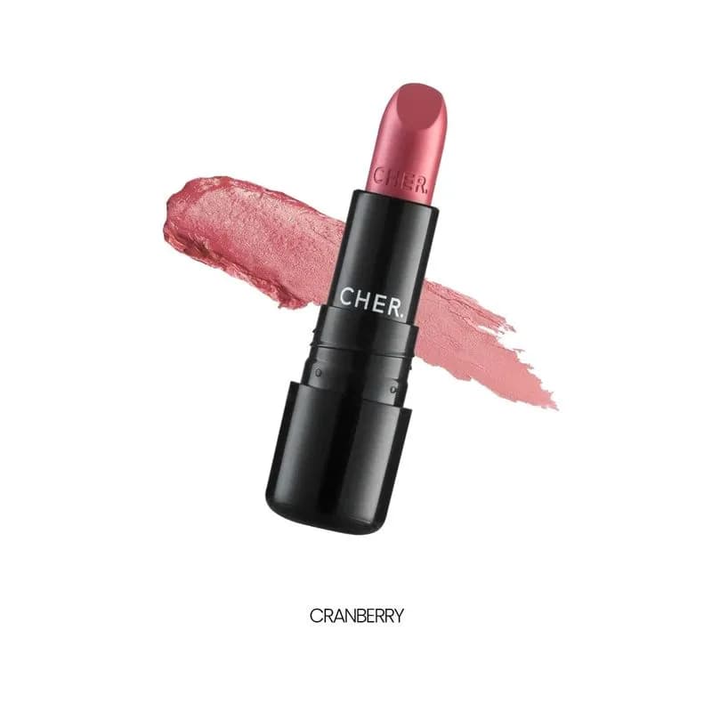 Cher Satin Kiss Lipstick 3 Cranberry