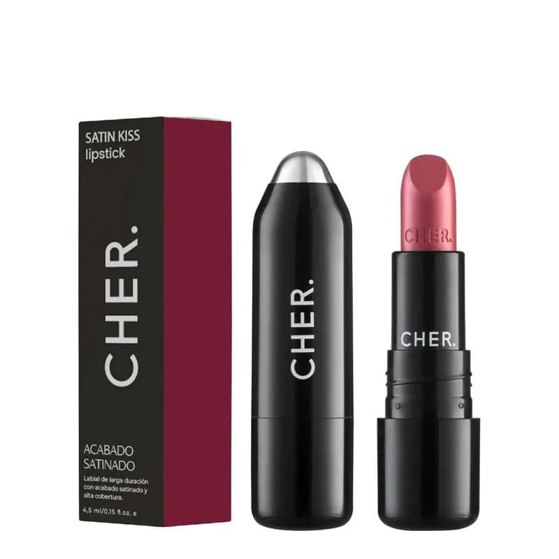 Cher Satin Kiss Lipstick 3 Cranberry