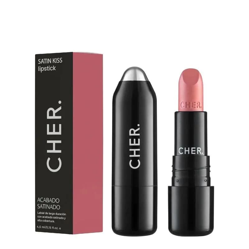 Cher Satin Kiss Lipstick 4 Pink Nectar