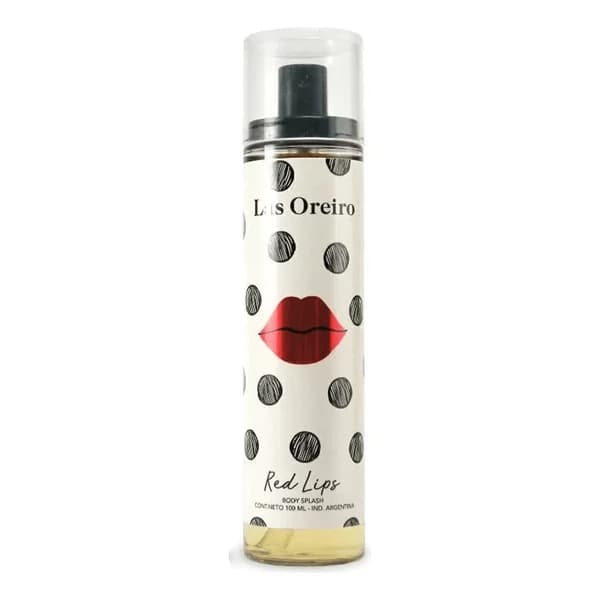 Body Splash Las Oreiro Red Lips x 100ml.