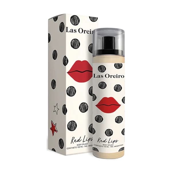 Body Splash Las Oreiro Red Lips x 100ml.