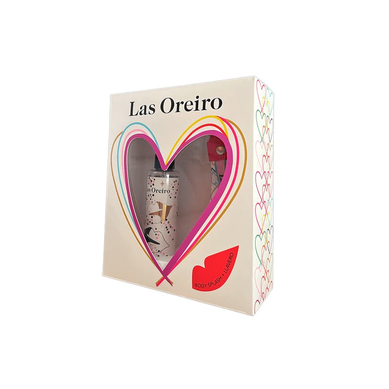Cofre Las Oreiro Night Body Splash + Llavero