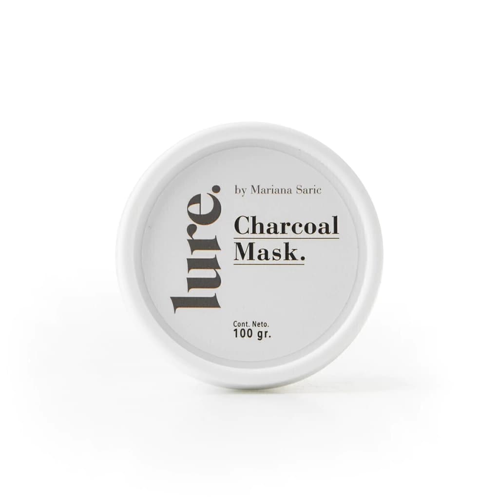 LURE Mascarilla Facial de Carbón Charcoal Facial Mask x 100grs.