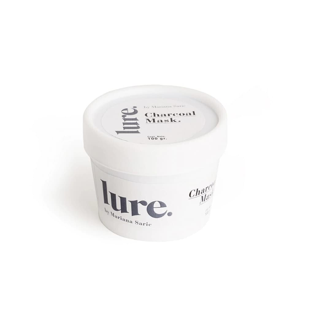 LURE Mascarilla Facial de Carbón Charcoal Facial Mask x 100grs.