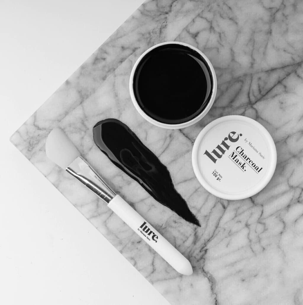 LURE Mascarilla Facial de Carbón Charcoal Facial Mask x 100grs.