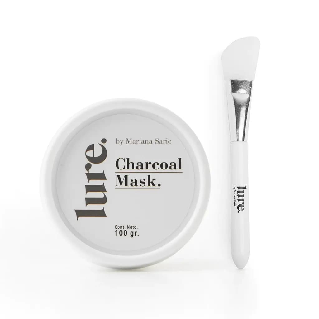 LURE Mascarilla Facial de Carbón Charcoal Facial Mask x 100grs.