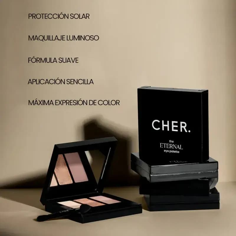 CHER Sombras Eternal Eye Palette 3 Dusty Rose
