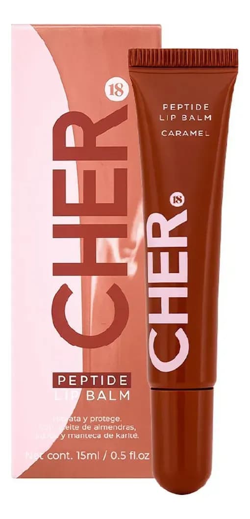 Dieciocho Labiales Peptide Lip Balm Caramel