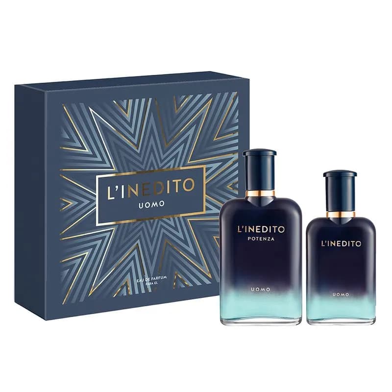Set EDP L'Inedito Potenza Uomo x 100 ml + EDP x 50ml.