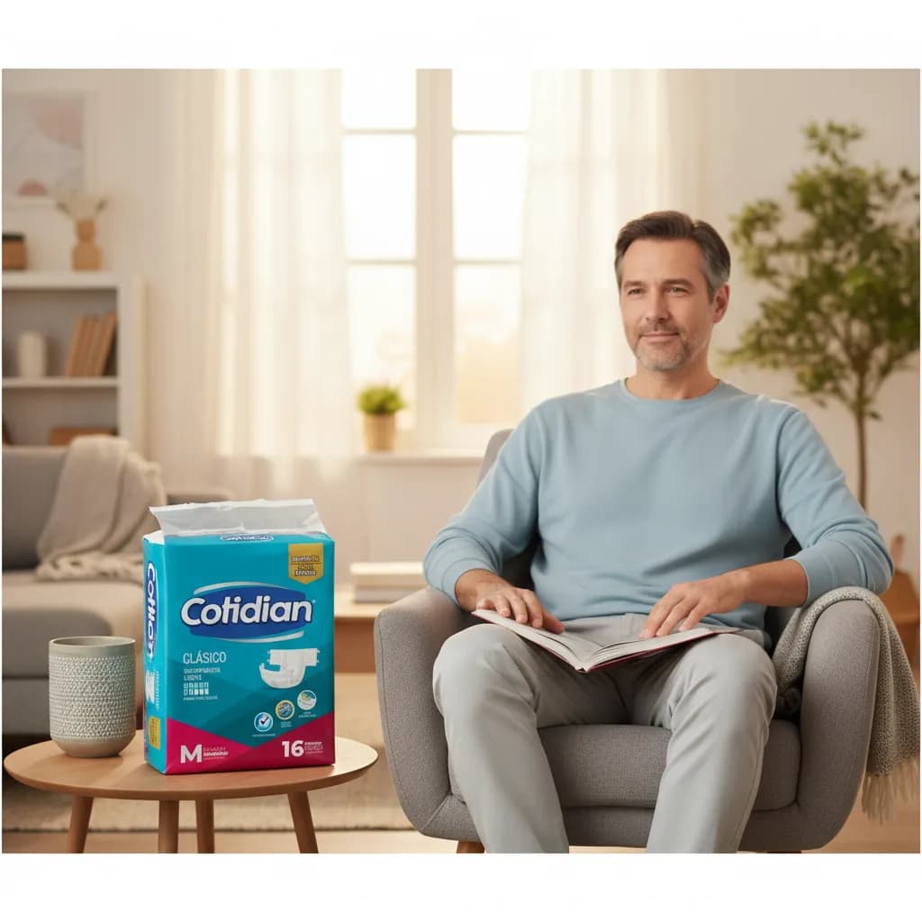 COTIDIAN Pañal para adulto Clásico Perfect Fit M x 16uni.