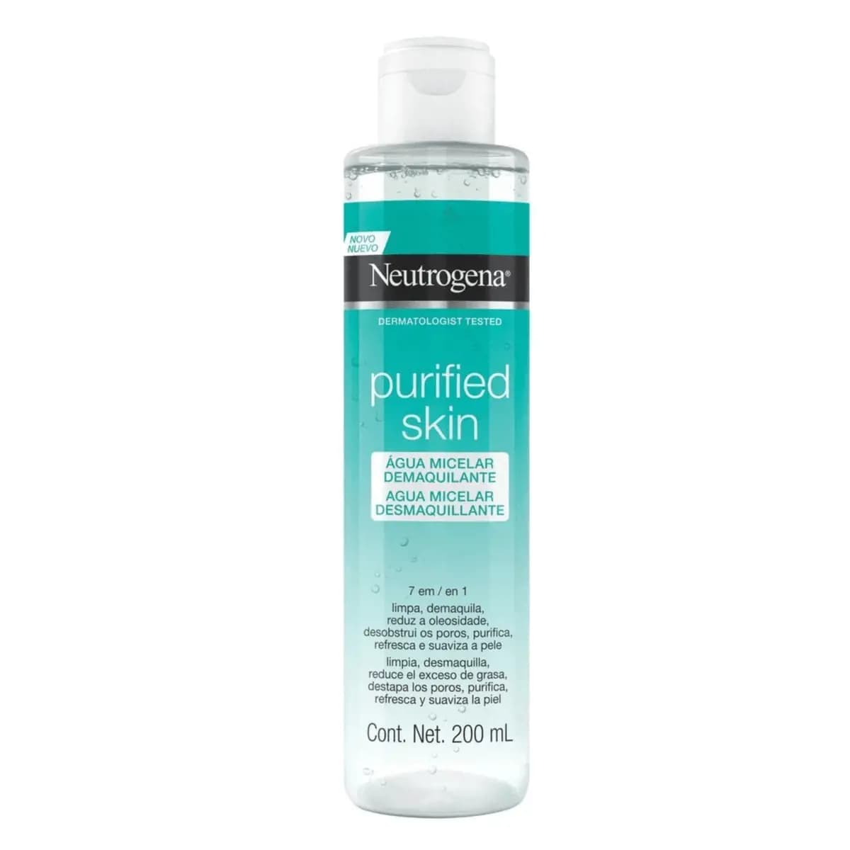 Agua Micelar Neutrogena Purified Skin x200ml