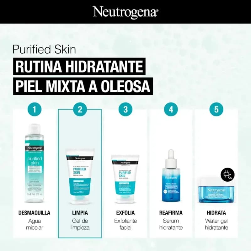 Gel De Limpieza Purified Skin x 150grs.