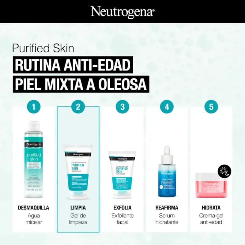 Gel De Limpieza Purified Skin x 150grs.