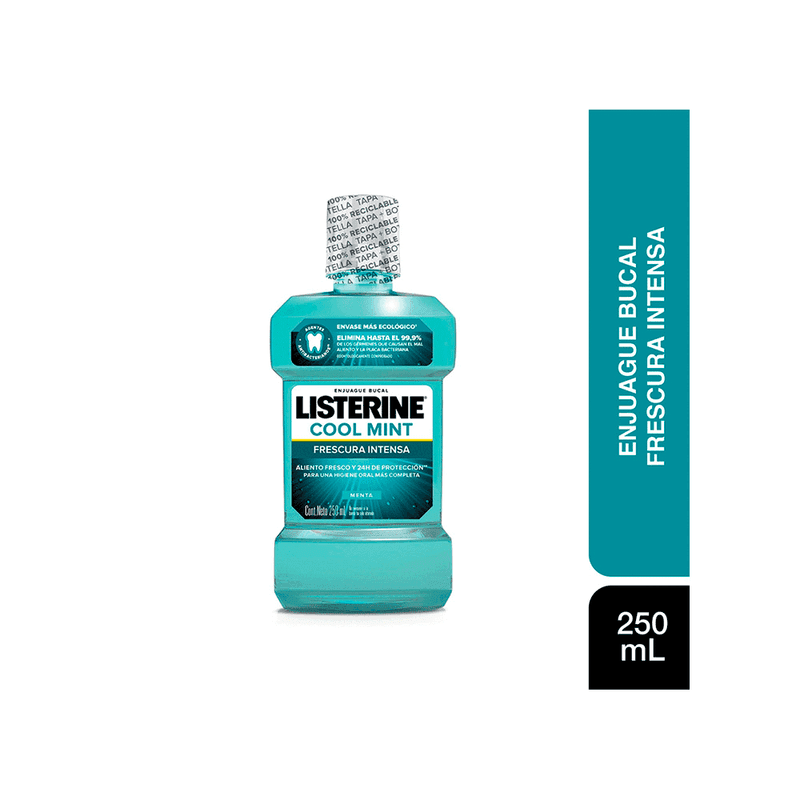 LISTERINE Enjuague Bucal Cool Mint x 250ml.
