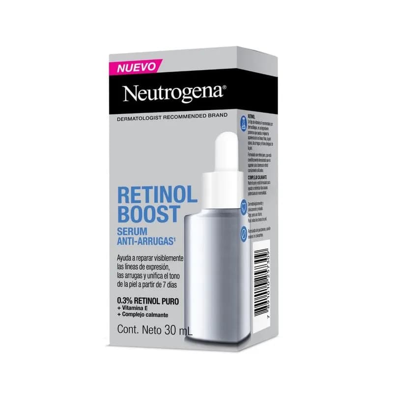 Sérum Neutrogena Retinol Boost Anti-Arrugas x 30ml.