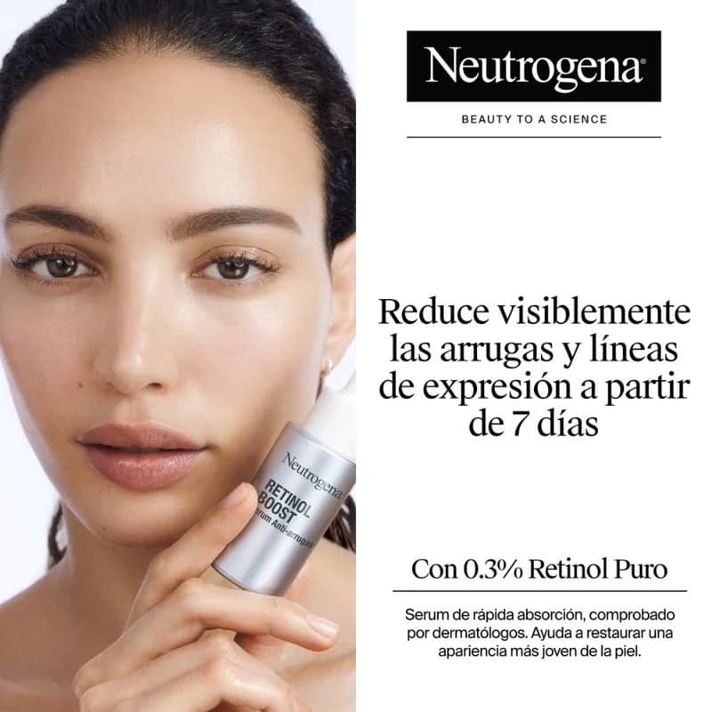 Sérum Neutrogena Retinol Boost Anti-Arrugas x 30ml.