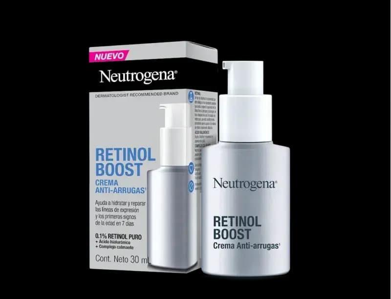 NEUTROGENA Crema Retinol 0.1% Boost Anti-Arrugas x 30ml.