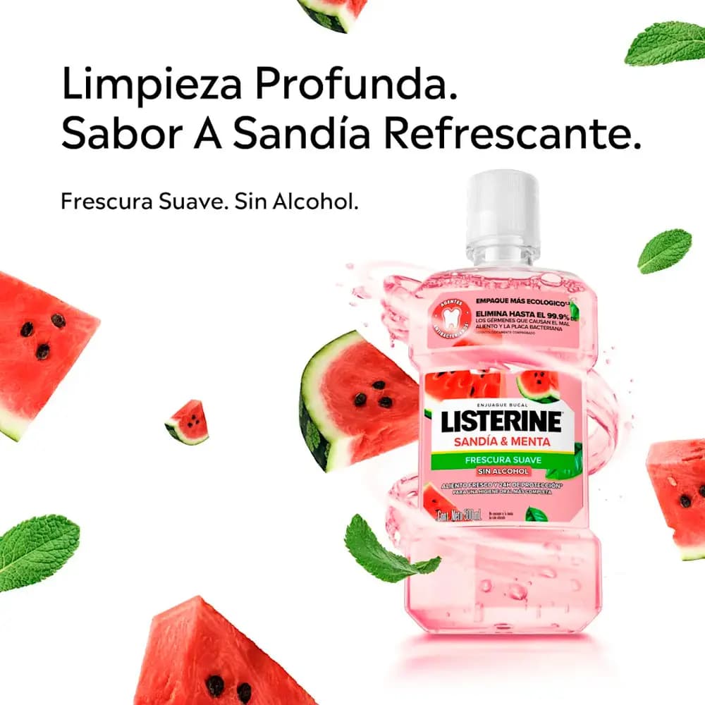 Sandia & Menta Fescura Suave x 250ml.