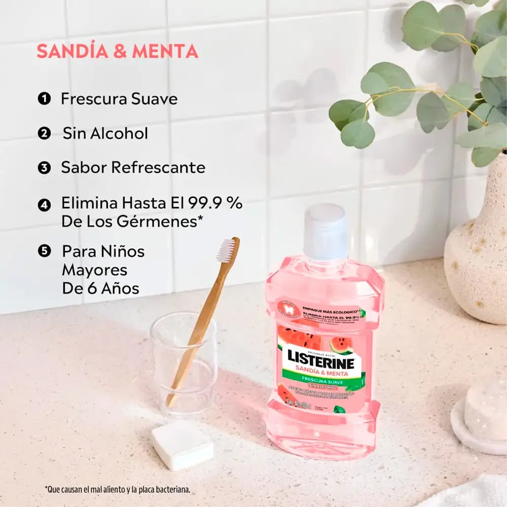 Sandia & Menta Fescura Suave x 250ml.