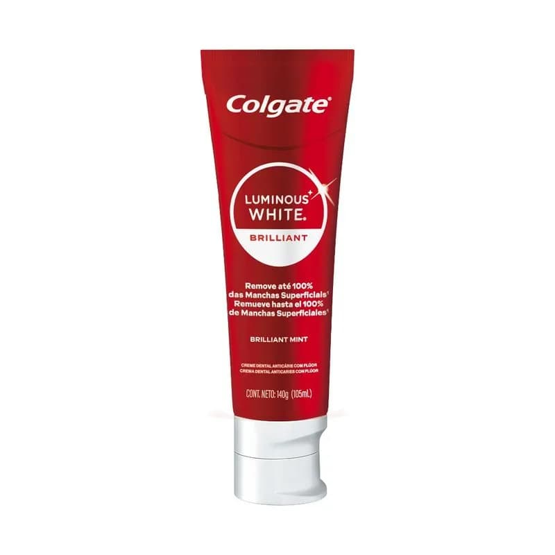 Pasta Dental Colgate Luminous White Brilliant x 140grs.