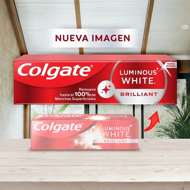 Pasta Dental Colgate Luminous White x 90grs.