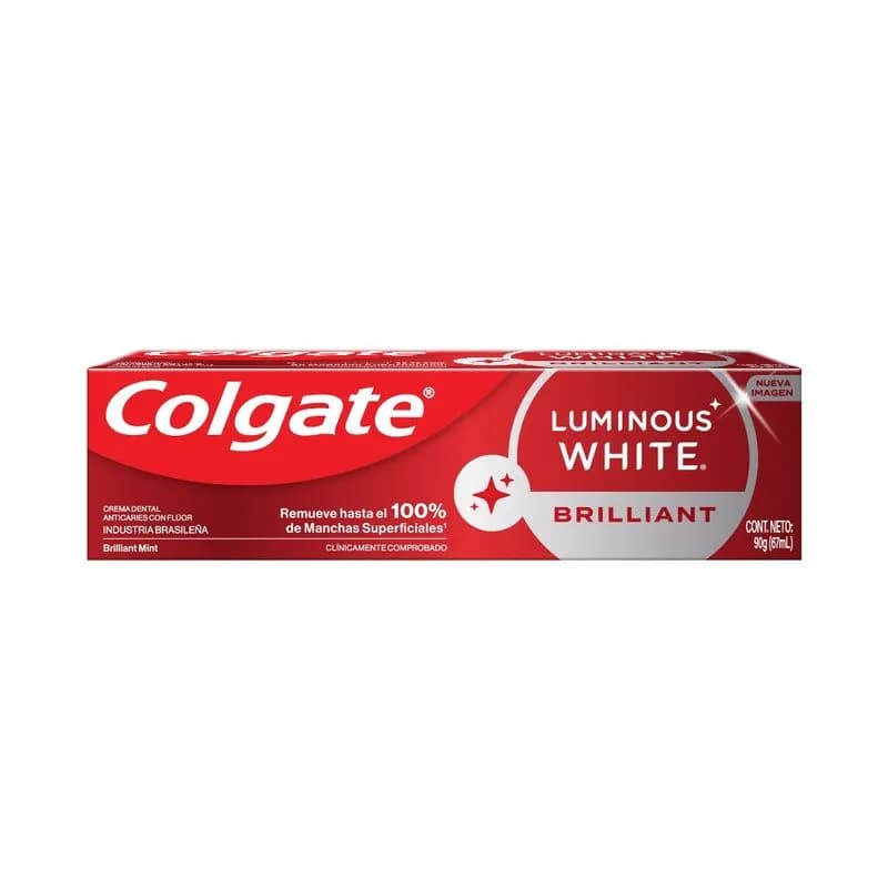 Pasta Dental Colgate Luminous White x 90grs.