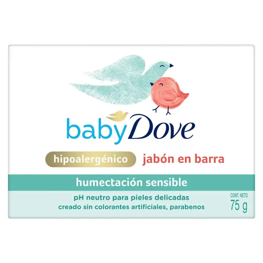 Jabon De Tocador Dove Baby Hidratacion sensible x75gr