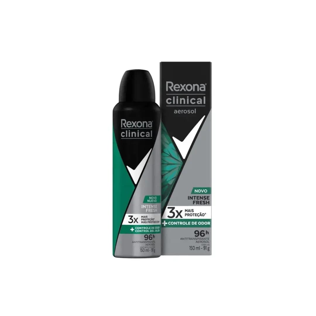 Antitranspirante Rexona Clinical Intense Fresh x150ml