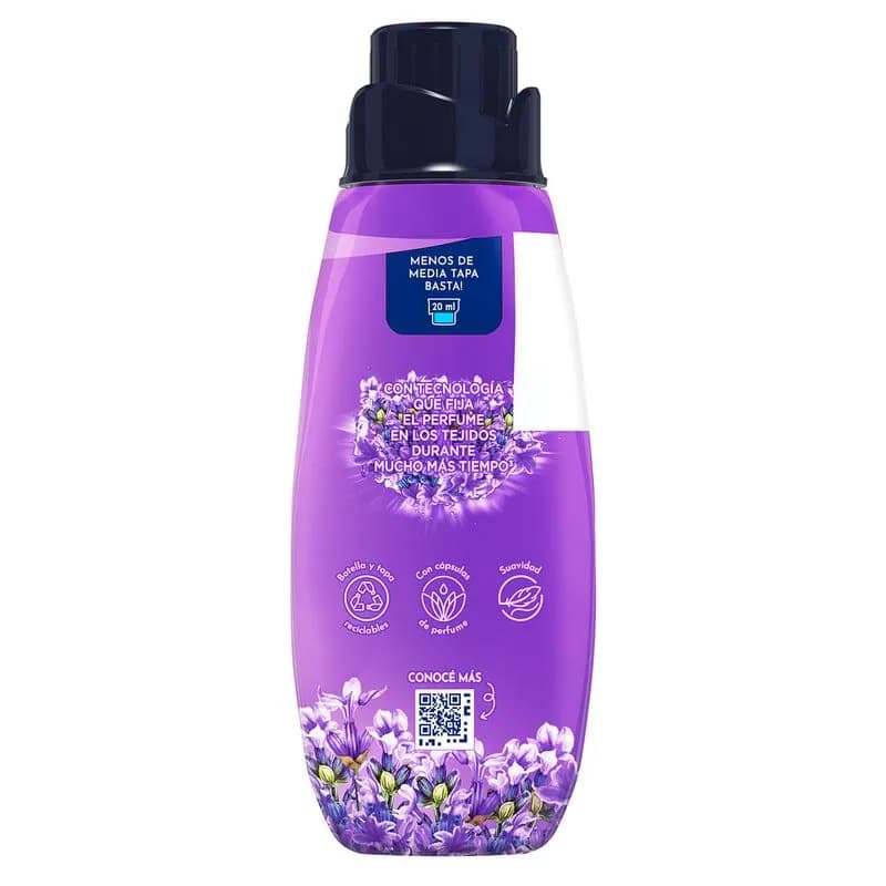 COMFORT Suavizante concentrado lavanda en botella x 500ml.