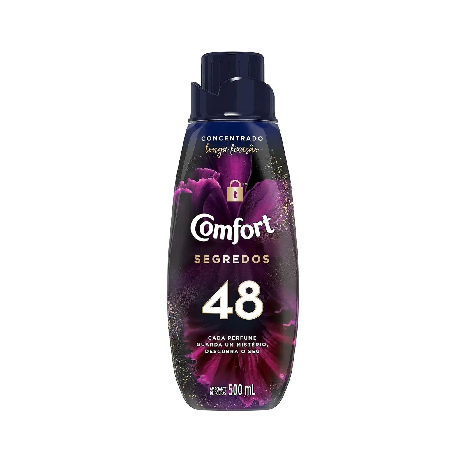 COMFORT Suavizante concentrado Secrets 48 Botella x 500ml.