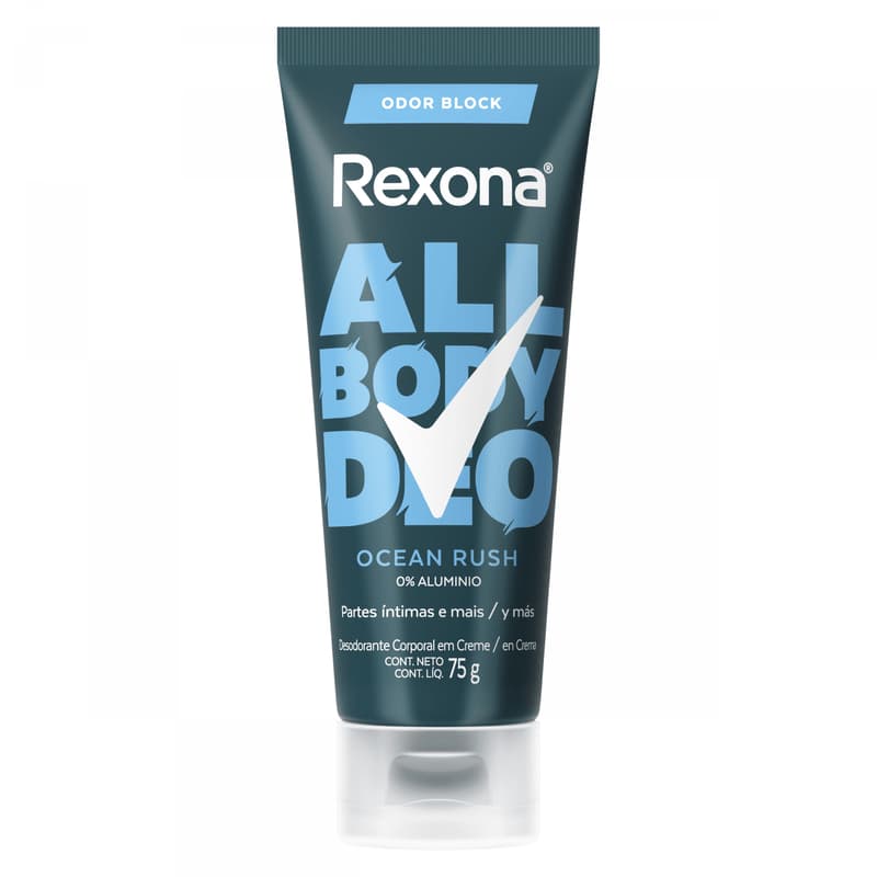 REXONA Desodorante All Body Deo Ocean Rush x 75grs.
