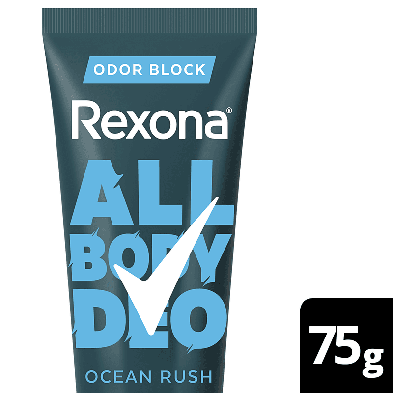 REXONA Desodorante All Body Deo Ocean Rush x 75grs.