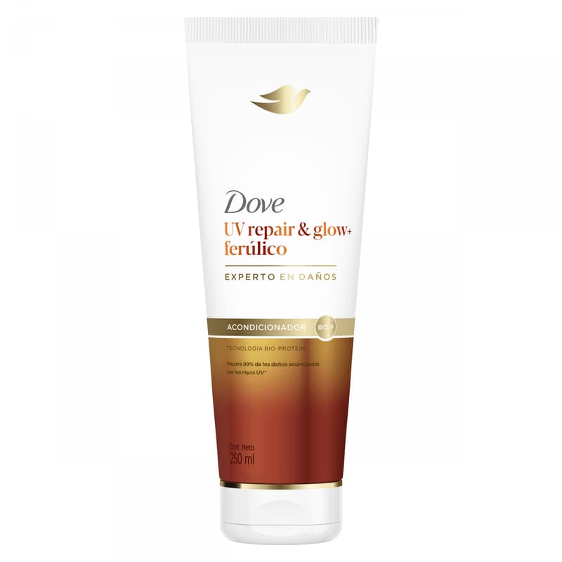 DOVE Acondicionador UV Repair & Glow x 250ml.