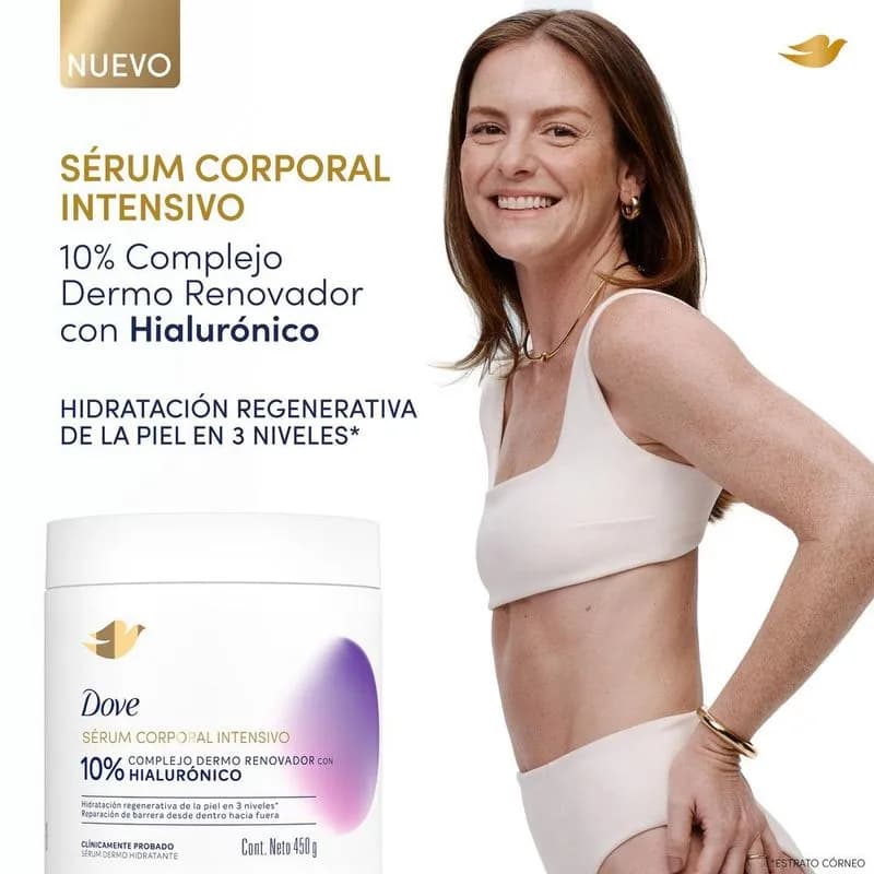 Sérum Corporal Dove Intensivo Hialurónico x 450 g