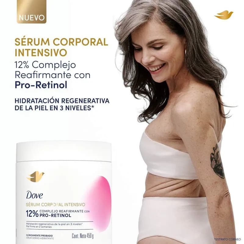 Sérum Corporal Dove Intensivo Pro-Retinol x 450 g