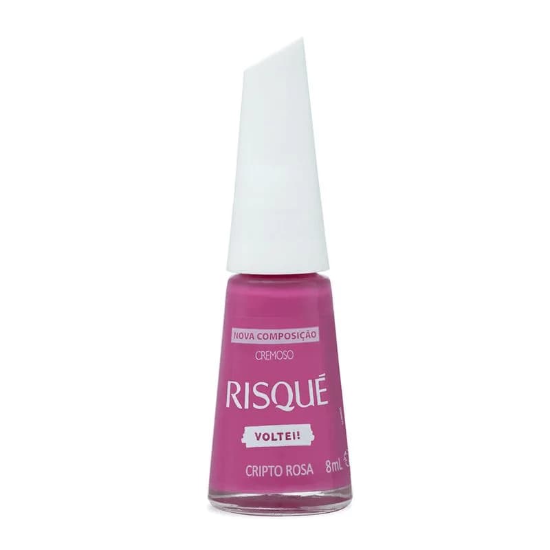 Esmalte De Uñas Cremoso Hipoalergénico Cripto Rosa