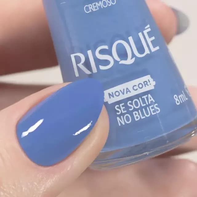 Esmalte Cremoso Se Solta No Blues x 8ml.