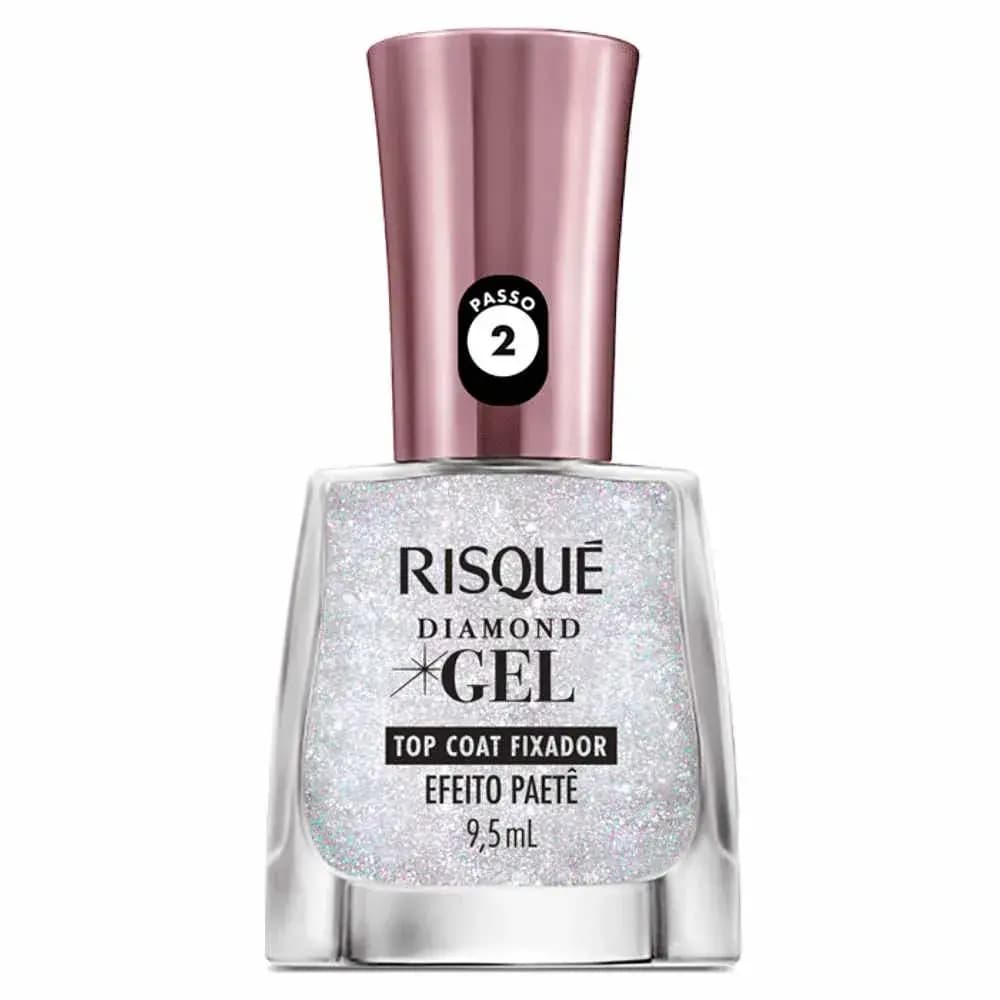 Esmalte Diamond Gel Top Coat Efeito Paete 002