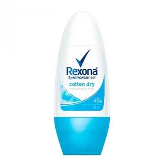 Desodorante Antitranspirante Rexona Roll On Cotton Dry x 50 ml