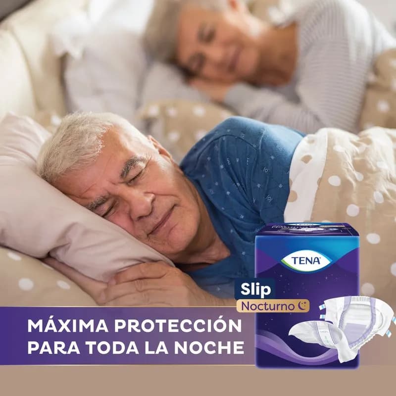 TENA Slip Pañal Nocturno Mediano x 7uni.