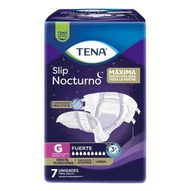 TENA Pañal Adulto Slip Nocturno G x 7uni.