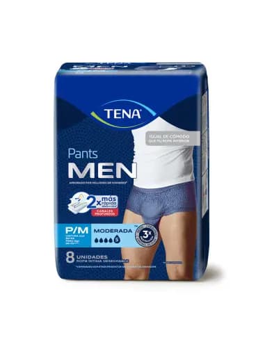 Pants Men Ropa Interior Talle P/M x 8 Unidades
