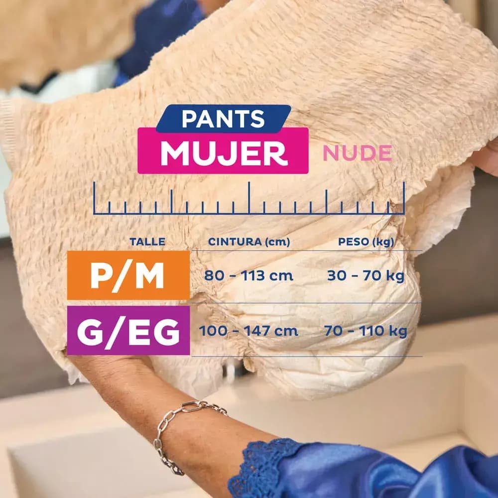 Ropa Interior Descartable Tena Pants Mujer P/M x8un