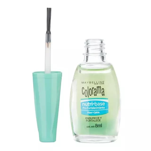 Maybelline New York Nutri-base Pro-fortalecimiento Para Uñas Colorama x 8ml.