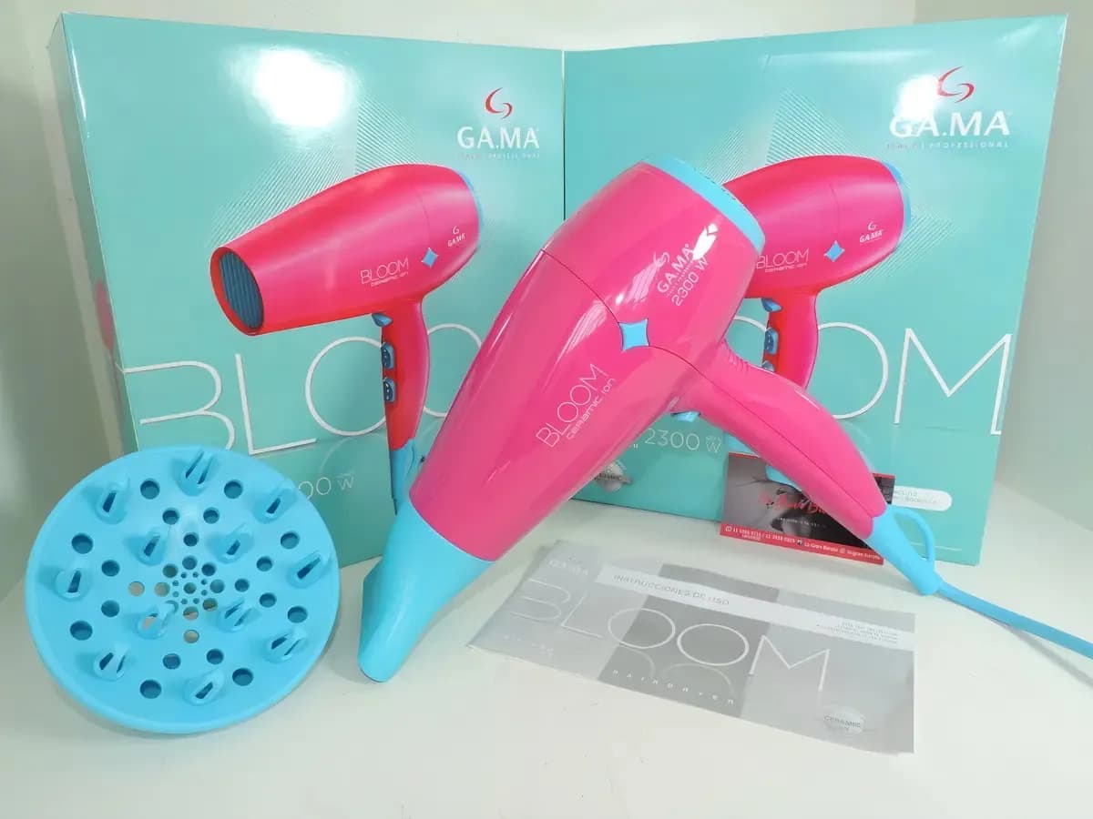 Secador de pelo GA.MA ItalyBloom Diamond rosa