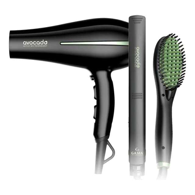 Set Secador Bora + Alisador Elegance + Cepillo Avocado