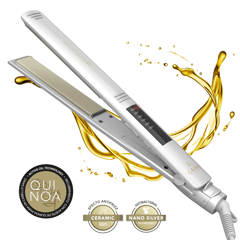 Gama Italy Planchita Led Elegance Quinoa - Repara El Cabello